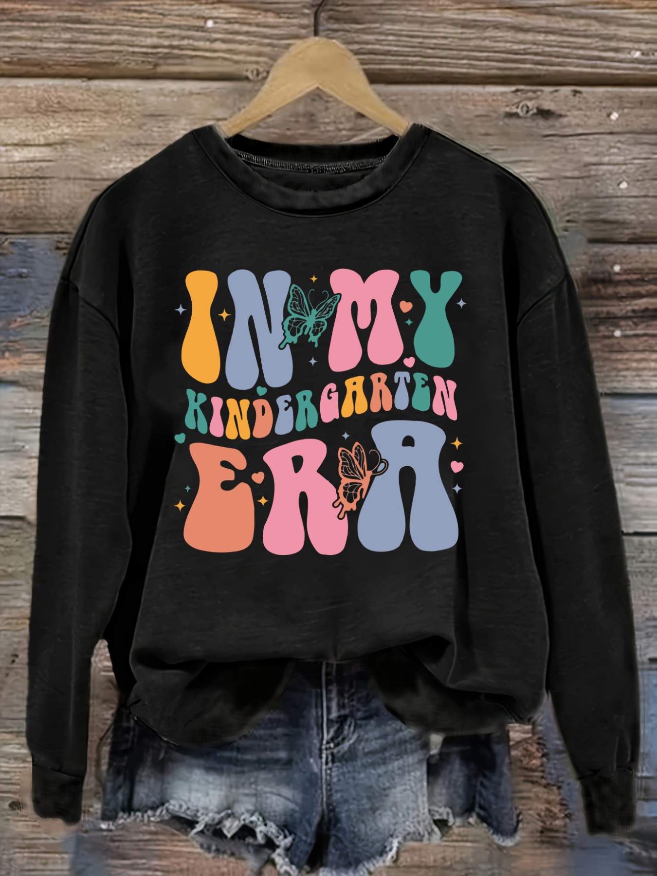 Winter Clothing Kindergarten - Dames Casual T-shirt met lange mouwen