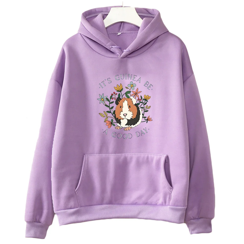 Winter Clothing Drawing - Schattige Cavia Grafische Hoodie Dames/Heren Esthetische