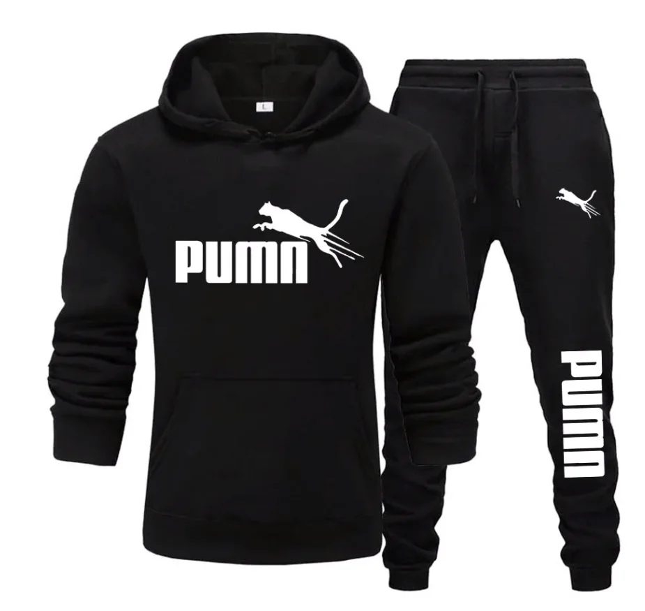 Winter Clothing For Men - Nieuwe heren hoodie + broek winter-lente