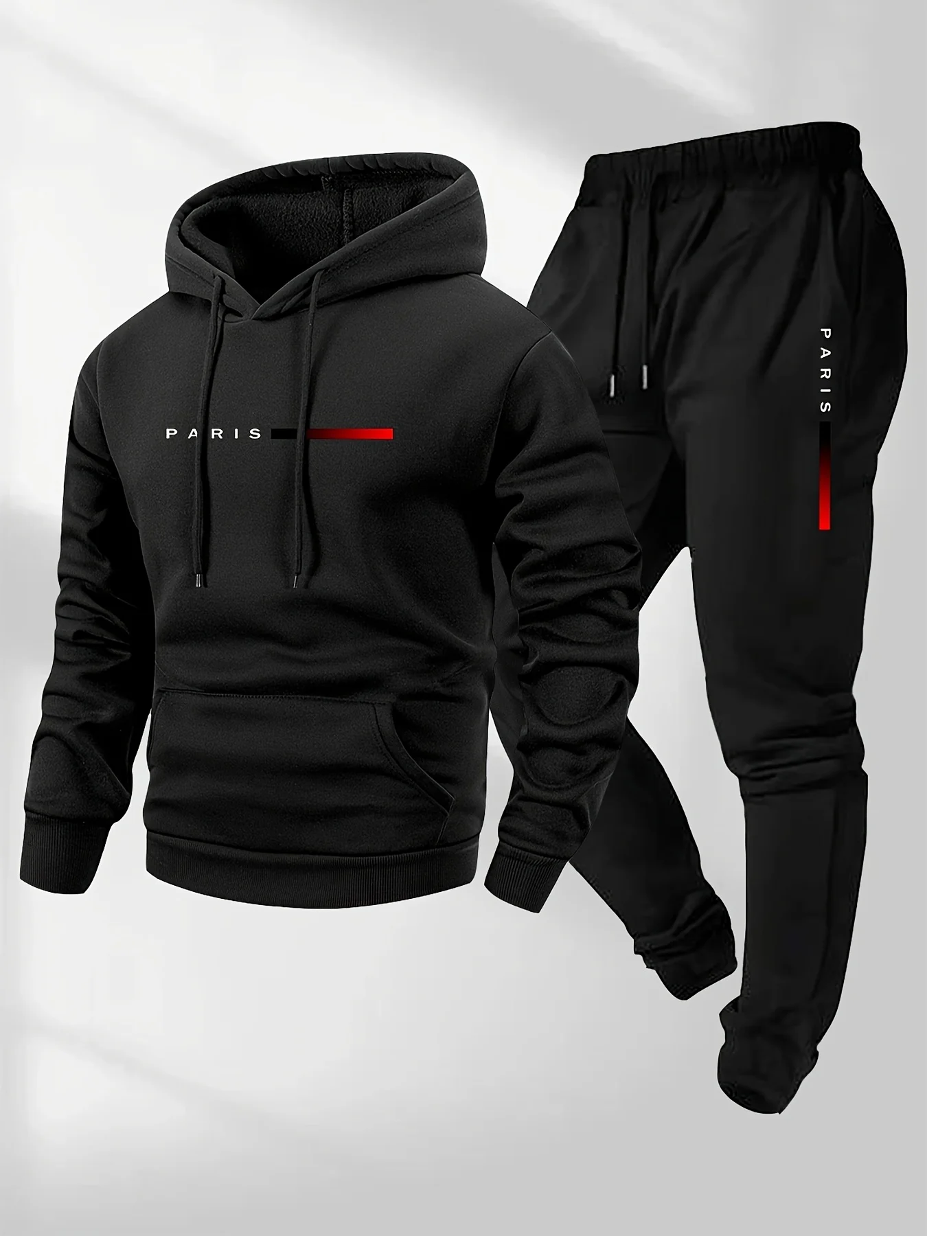 Winter Clothing Hoodie - Nieuwe trend Street Fashion Sportkledingset met