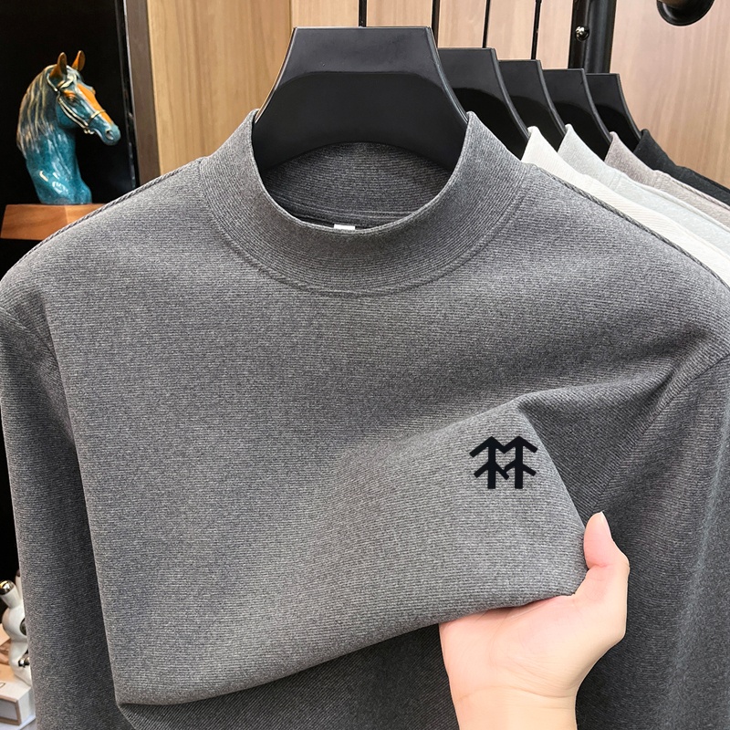 Winter Clothing For Men - Heren warmhoudend herfst-winter T-shirt met print,