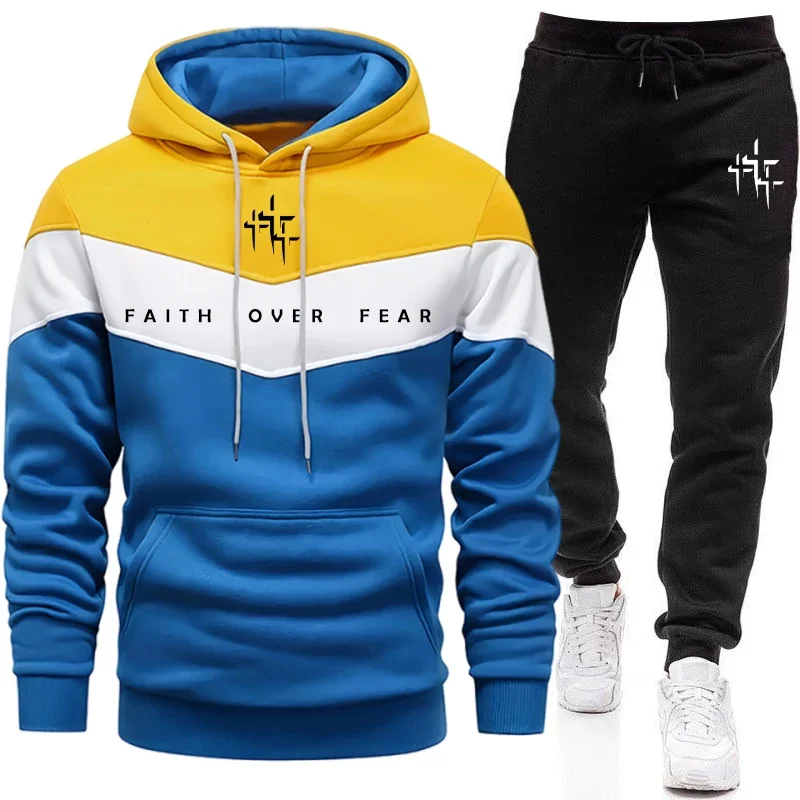 Faith Over Fear trainingspak v - Winter Clothing For Men recensie en prijs
