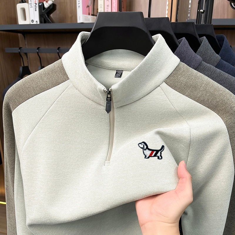 Nieuw Heren Mock Neck Quarter  - Winter Clothing For Men recensie en prijs