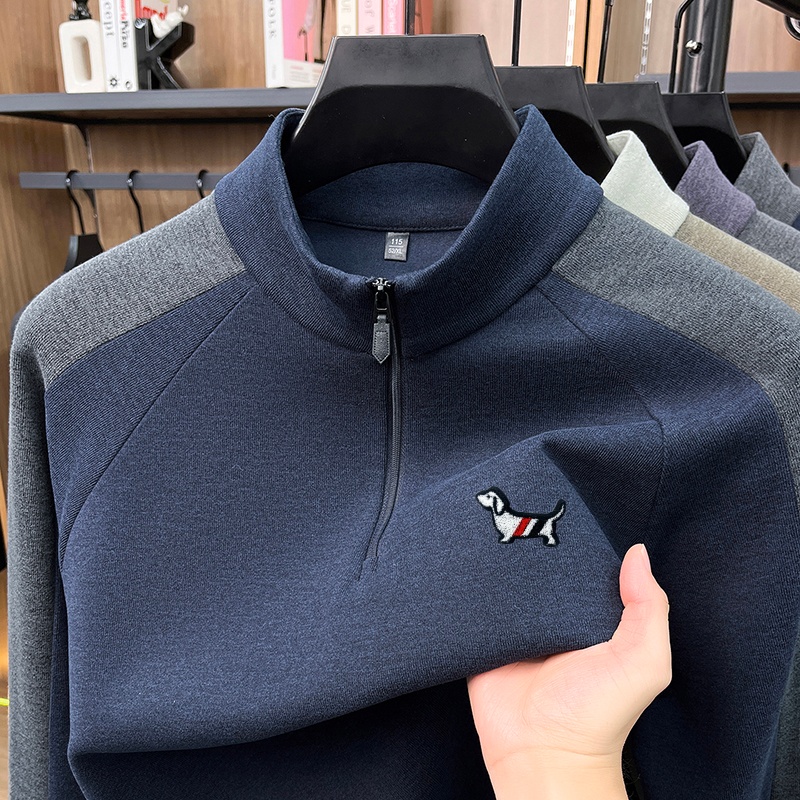 Nieuw Heren Mock Neck Quarter  - Winter Clothing For Men recensie en prijs