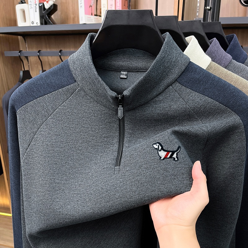 Nieuw Heren Mock Neck Quarter  - Winter Clothing For Men recensie en prijs