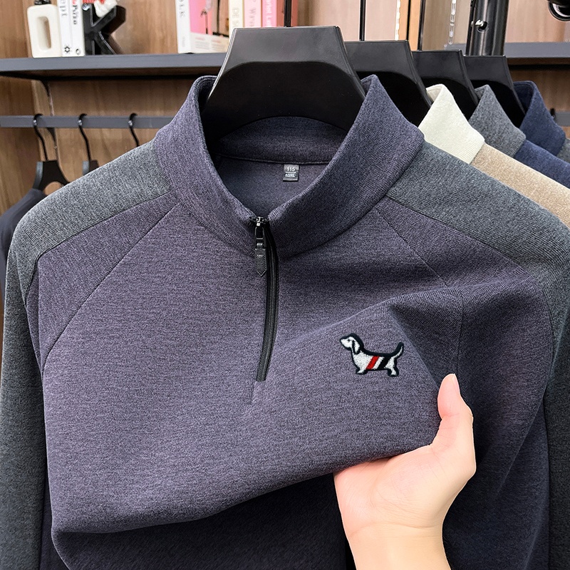 Nieuw Heren Mock Neck Quarter  - Winter Clothing For Men recensie en prijs