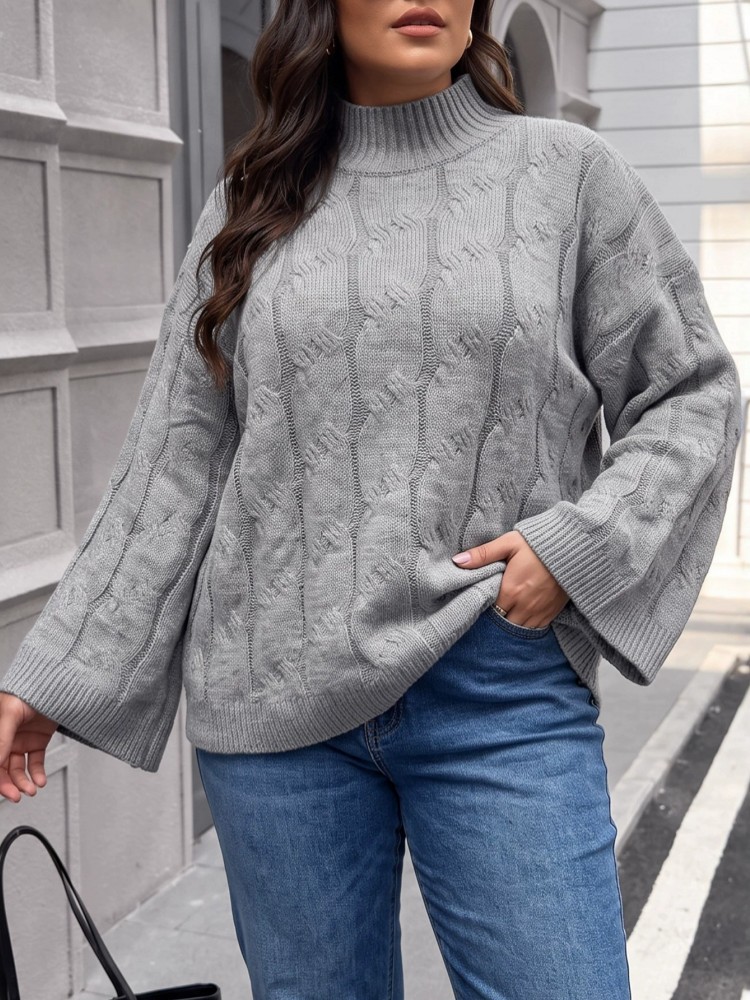 Dames grote maten casual gebre - Winter Clothing Plus Size recensie en prijs