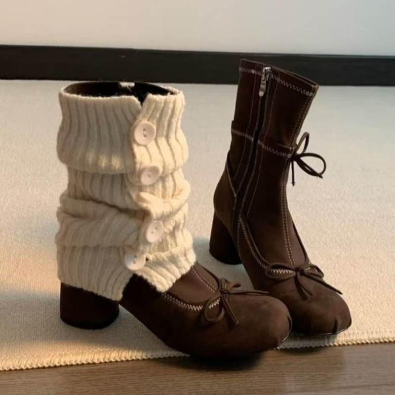 Boog Hoge Hakken Vrouwen Laarz - Winter Clothing For Woman recensie en prijs