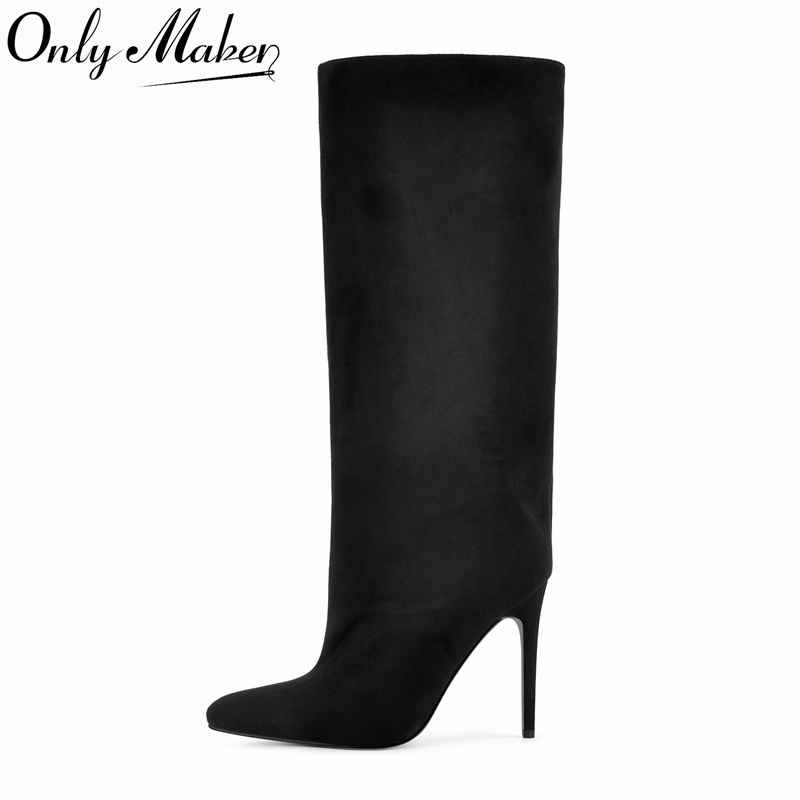 Onlymaker zwarte faux suède kn - Winter Clothing For Woman recensie en prijs