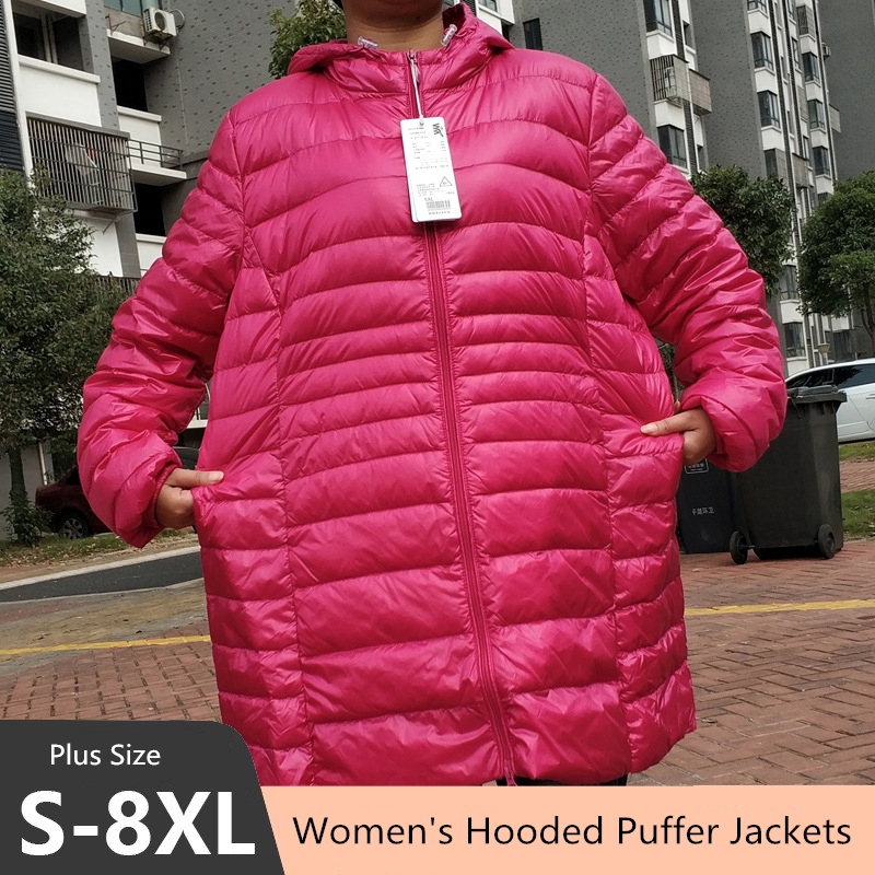 Plus Size 5XL 6XL 7XL Dames Pu - Winter Clothing Plus Size recensie en prijs
