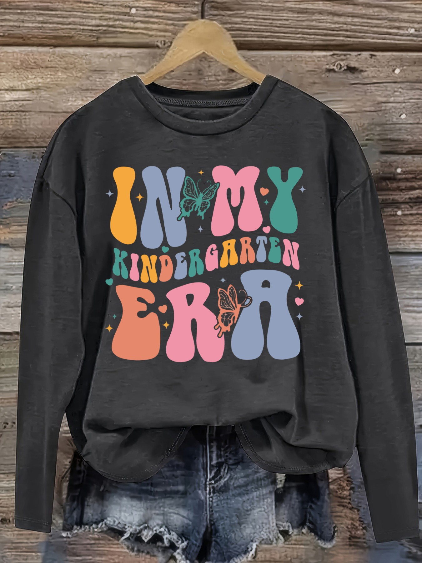 Dames Casual T-shirt met lange - Winter Clothing Kindergarten recensie en prijs