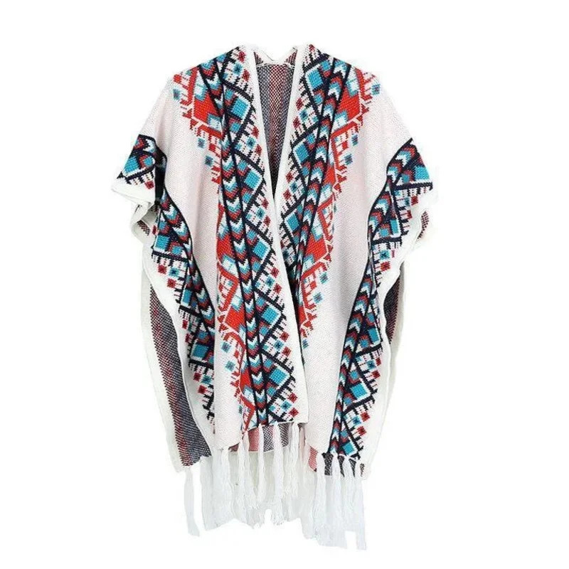 2026 Dames Gebreide Poncho Cap - Winter Clothing Youtube recensie en prijs