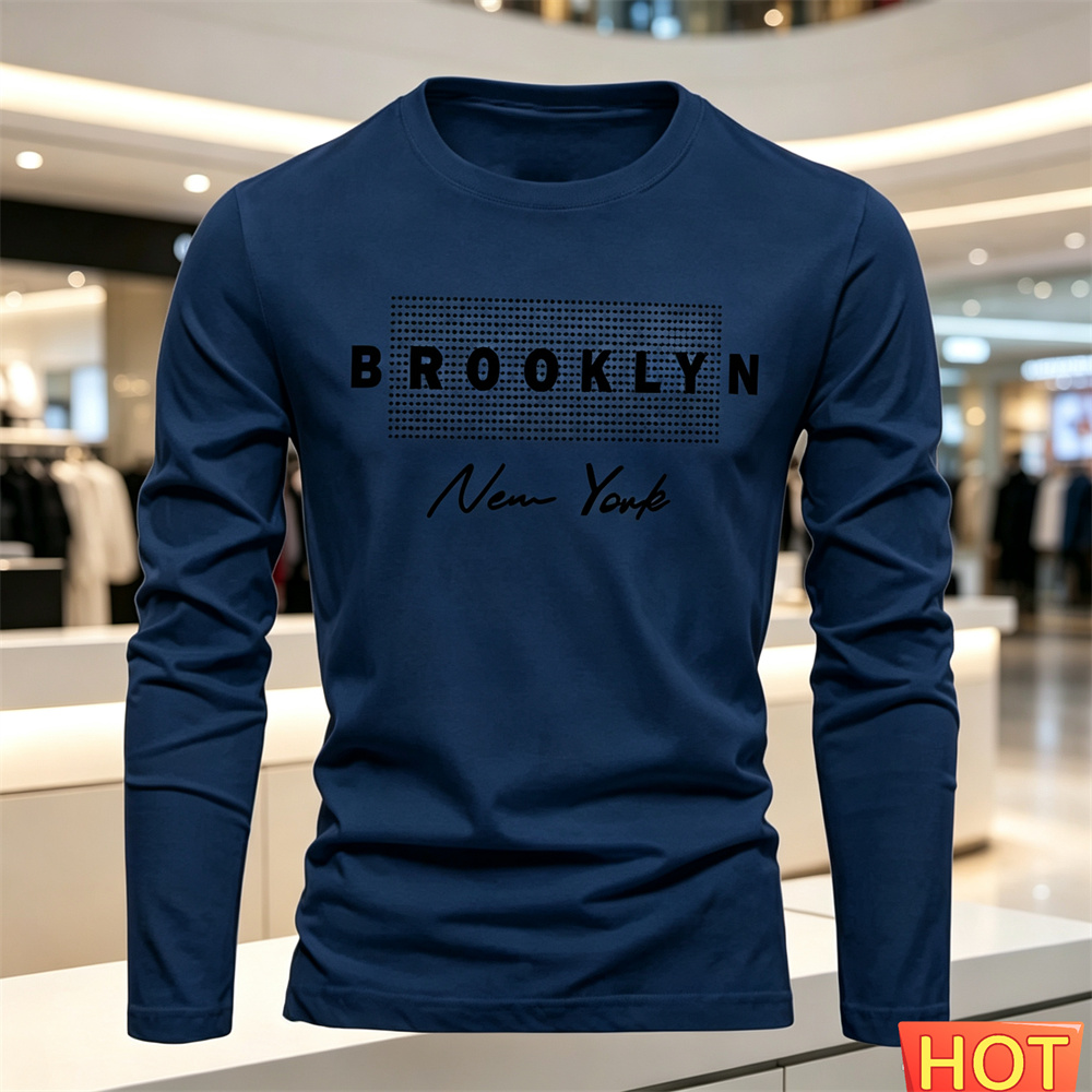 Katoen Comfort Heren Casual T- - Winter Clothing For Men recensie en prijs