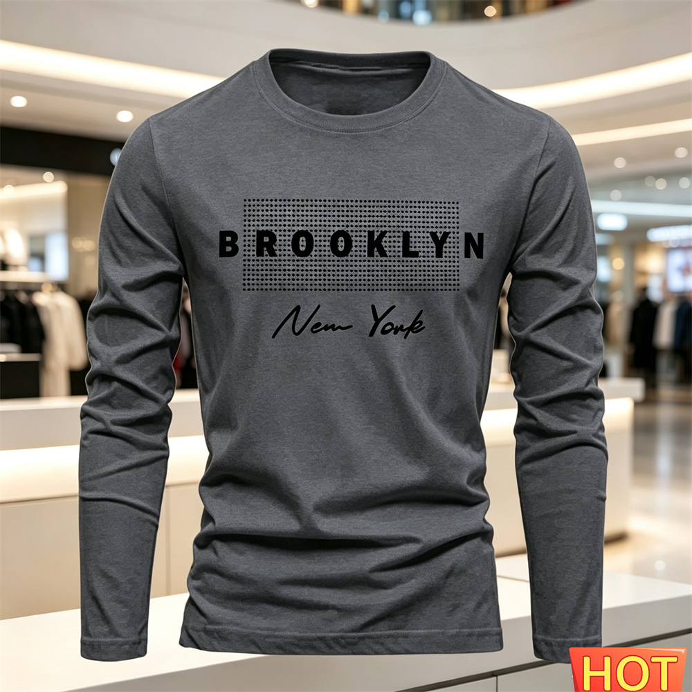Katoen Comfort Heren Casual T- - Winter Clothing For Men recensie en prijs