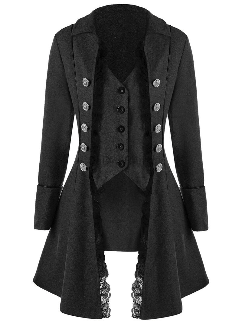 Winter damesjas Gothic Steampu - Winter Clothing For Woman recensie en prijs