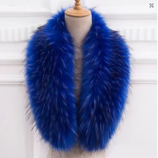 Natuurlijke bontkraag Echt was - Winter Clothing Items recensie en prijs