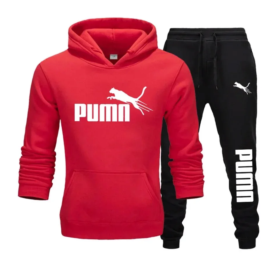Nieuwe heren hoodie + broek wi - Winter Clothing For Men recensie en prijs