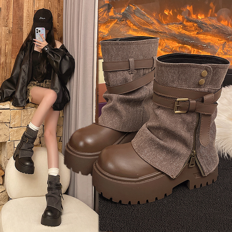 Enkellaarzen voor dames Cowboy - Winter Clothing For Woman recensie en prijs
