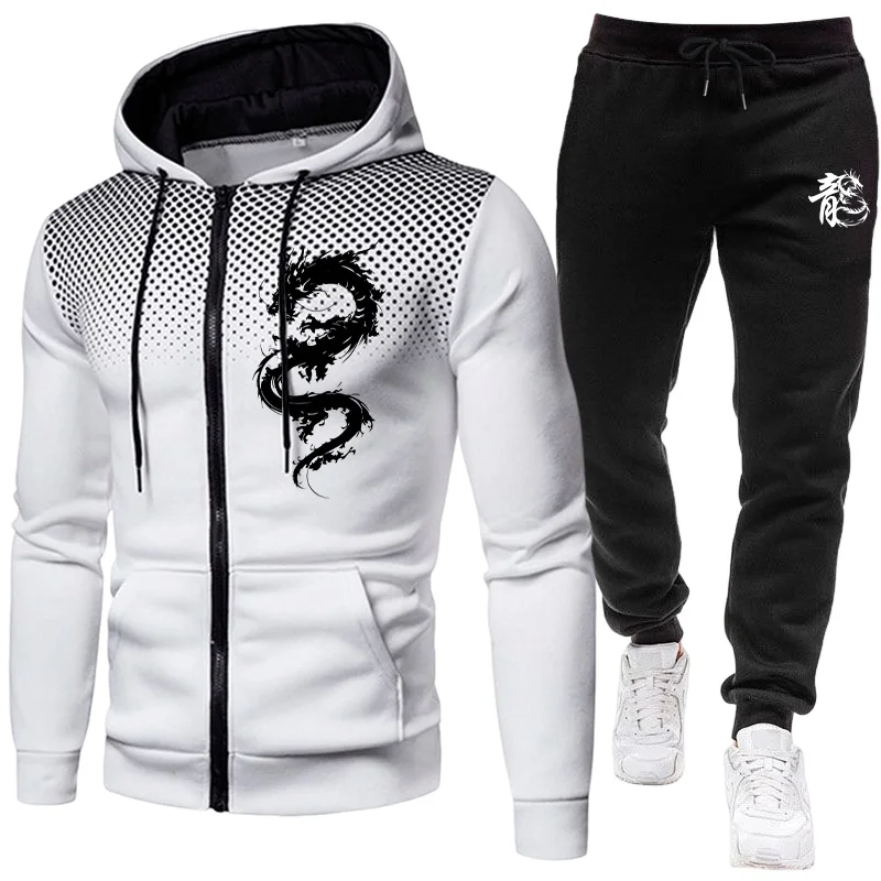 Heren Paris Dragon Pattern Fas - Winter Clothing Hoodie recensie en prijs