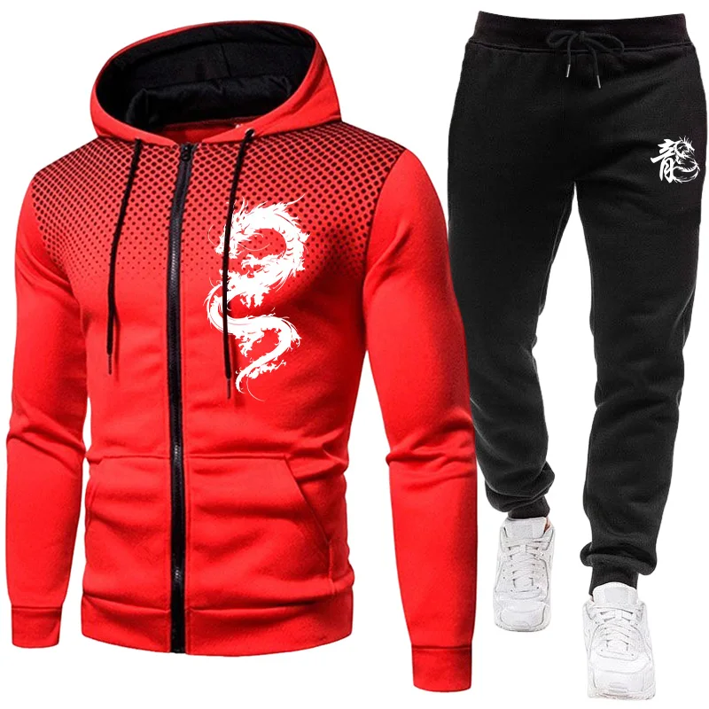 Heren Paris Dragon Pattern Fas - Winter Clothing Hoodie recensie en prijs