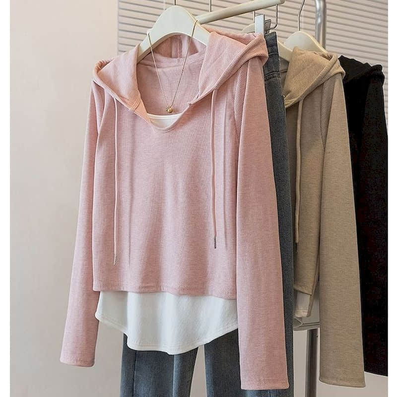 T-shirts met capuchon, nep-twe - Winter Clothing Colors 2026 recensie en prijs