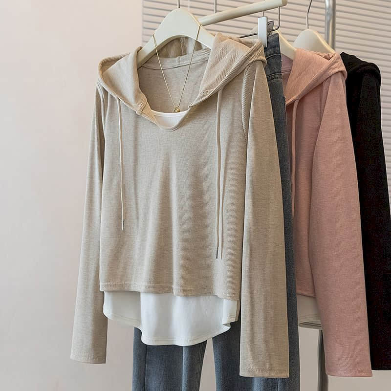 T-shirts met capuchon, nep-twe - Winter Clothing Colors 2026 recensie en prijs